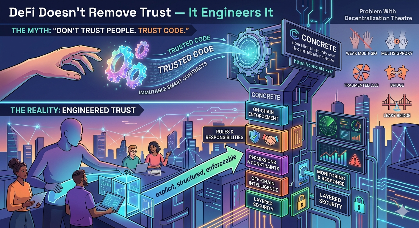 DeFi Doesn’t Remove Trust — It Engineers It