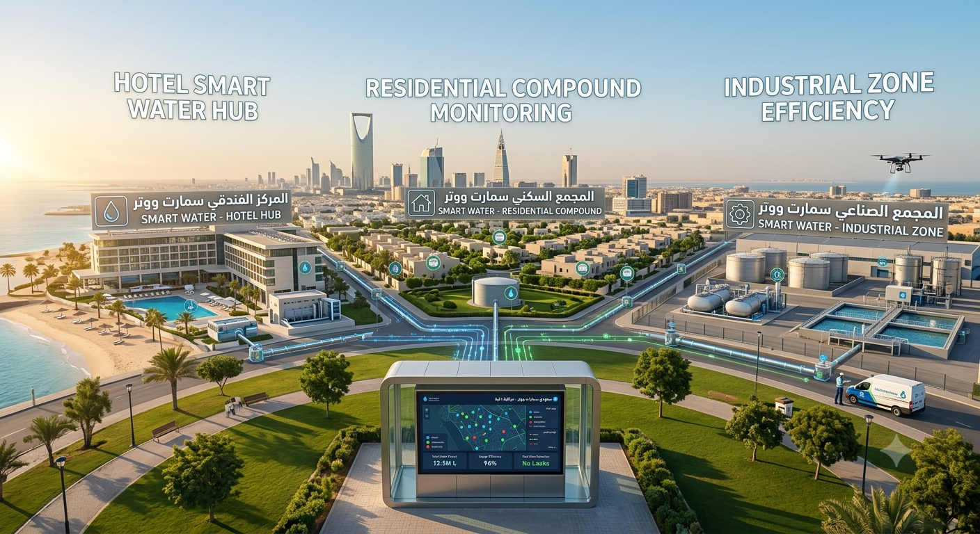 Real‑Time Water Tank Monitoring System for GCC Property Owners