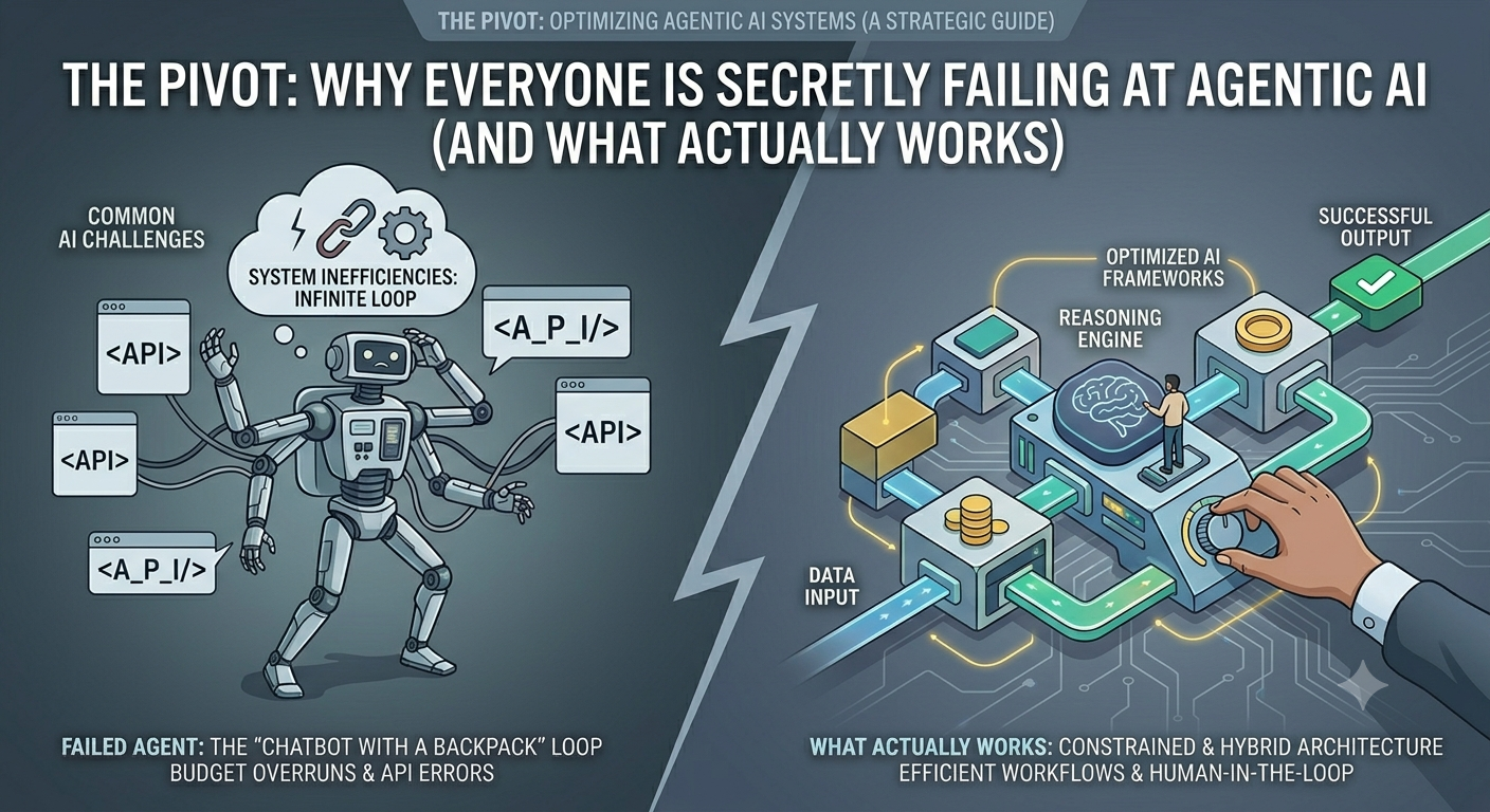 The Pivot: Why Everyone is Secretly Failing at Agentic AI (And What Actually Works)