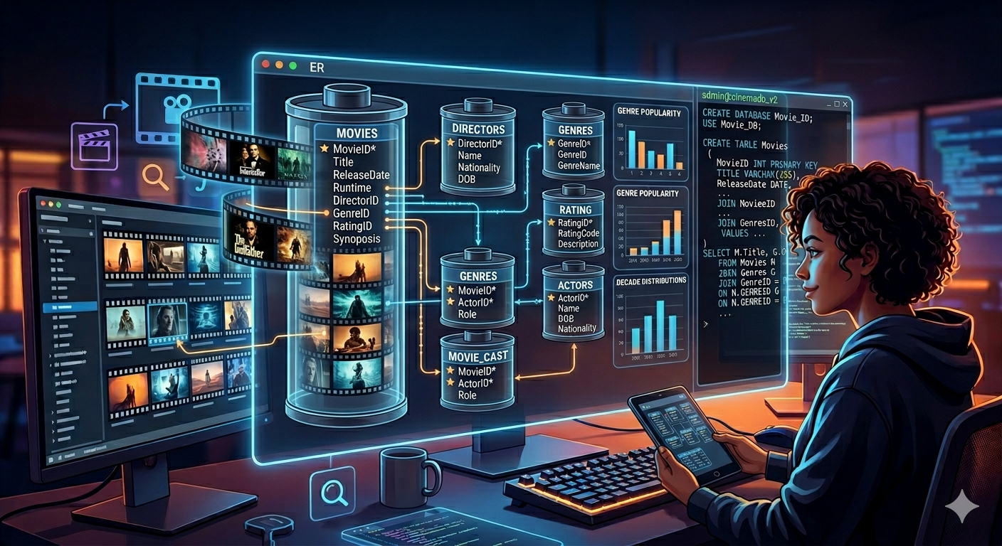 How I built a movie database from scratch using SQL