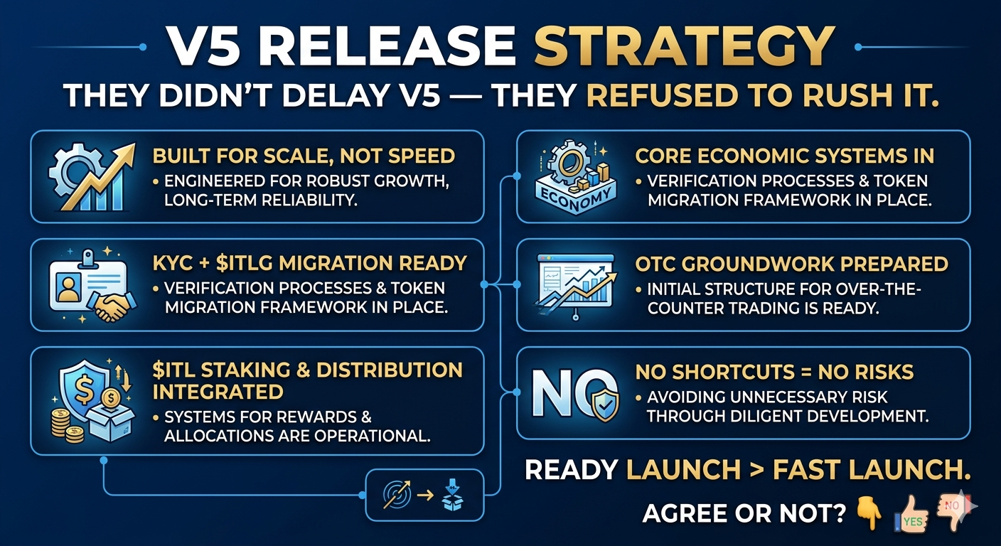 They didn’t delay V5 — they refused to rush it.