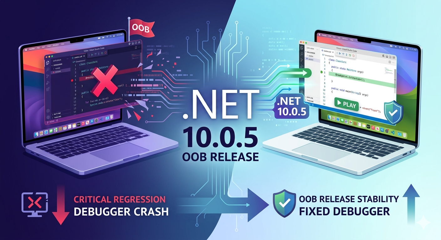 .NET 10.0.5 OOB Release: Fixing a Critical macOS Debugger Issue (With Practical Example)