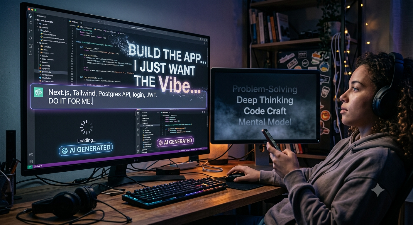 From Programmer to Prompt Monkey: The Trap of Vibe Coding