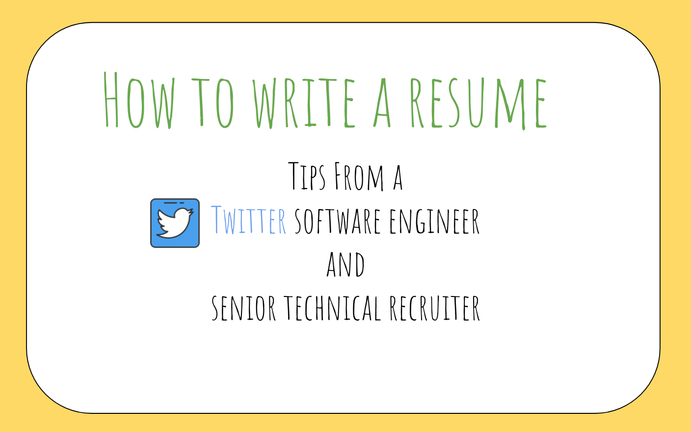 how to write a great resume for software engineers freecodecamp how to write great resumes