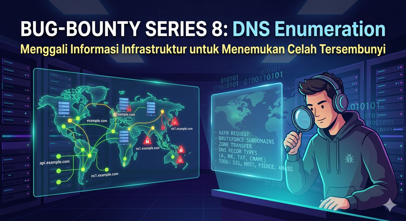 BUG-BOUNTY SERIES 8: DNS Enumeration.