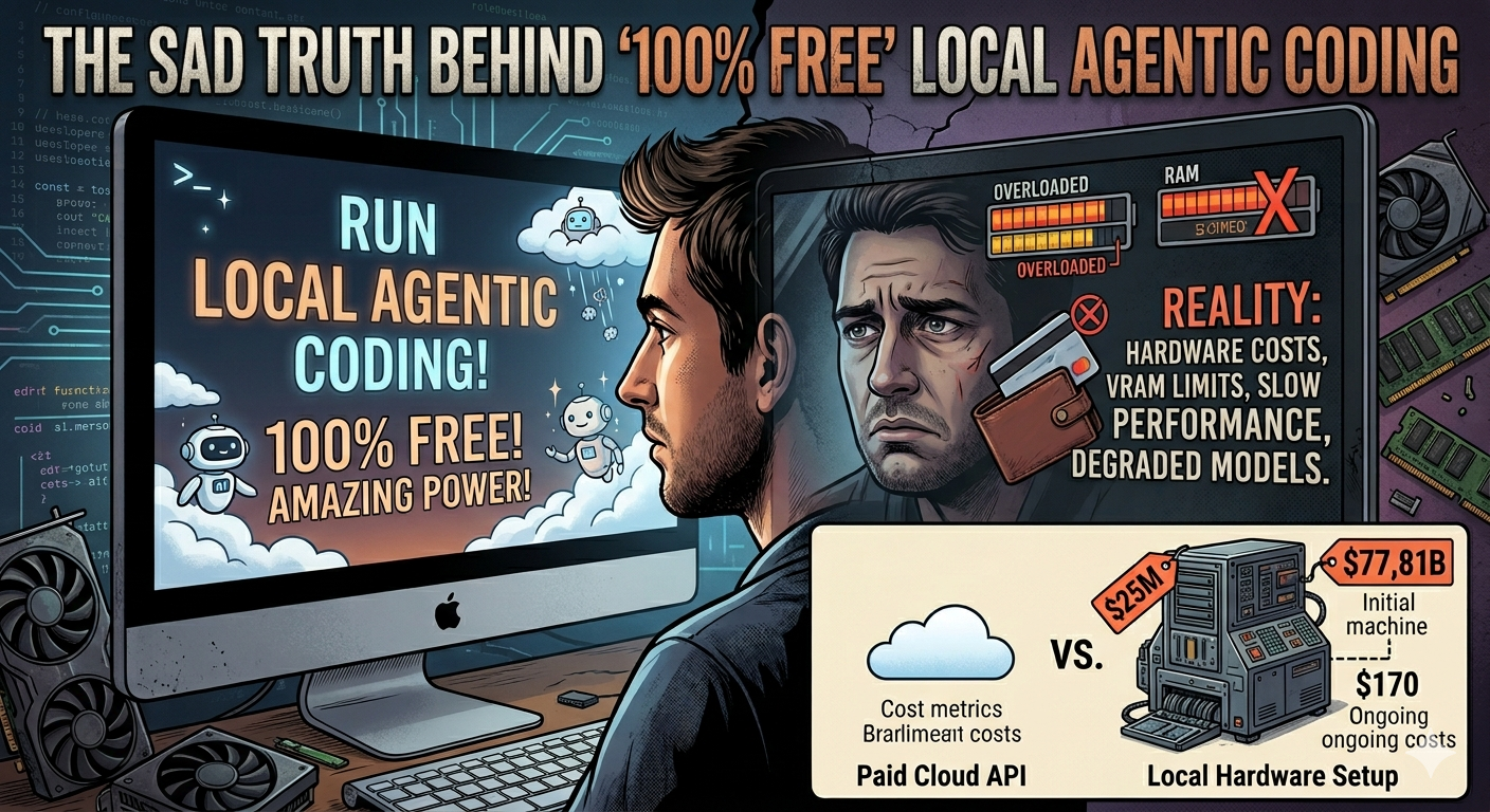 The Sad Truth Behind Running Claude Code For Free
