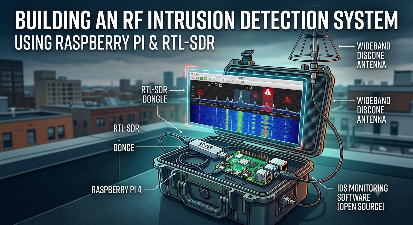 Building an RF Intrusion Detection System Using Raspberry Pi and RTL-SDR
