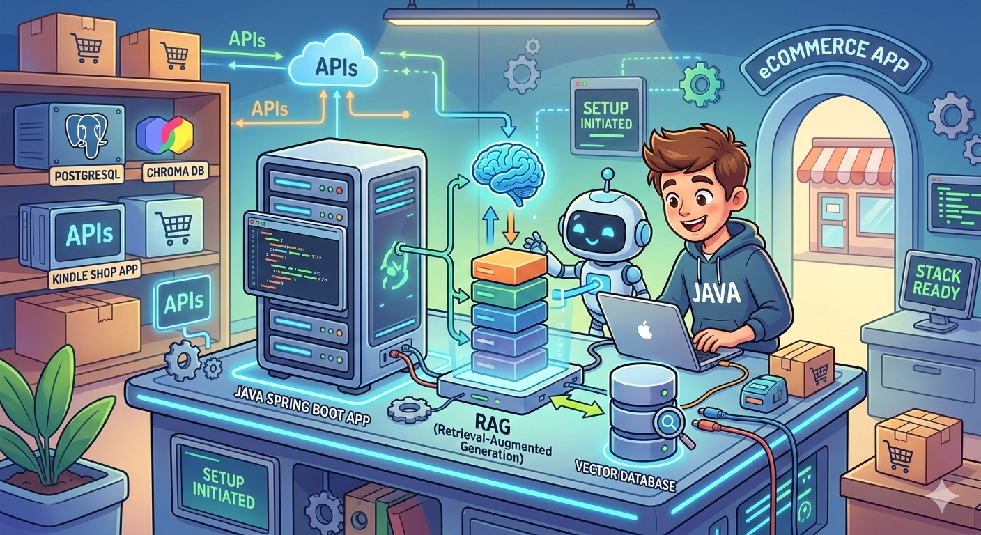 Building a RAG-Powered eCommerce App in Java. Part 2: Setting Up the Stack