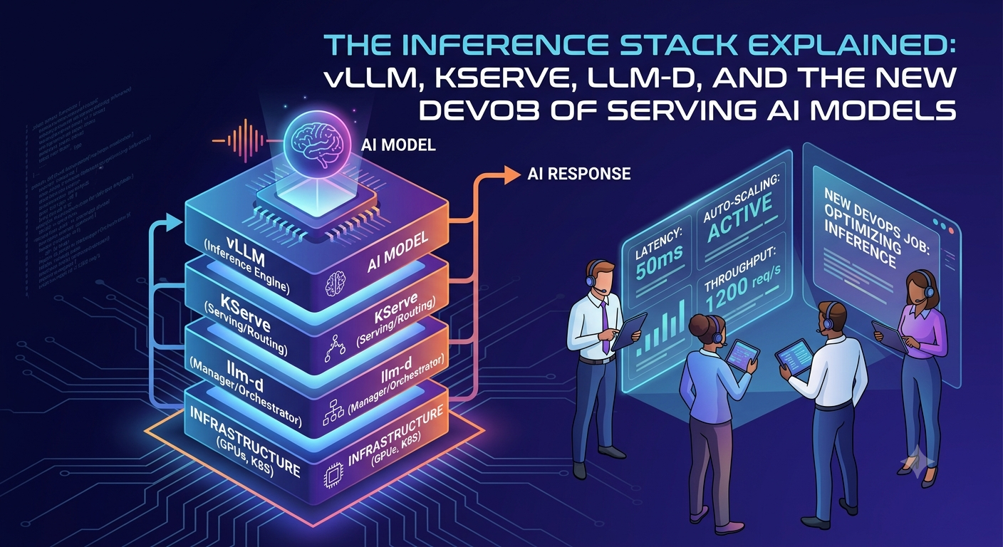 The Inference Stack Explained vLLM, KServe, llm-d, and the New DevOps Job of Serving AI Models