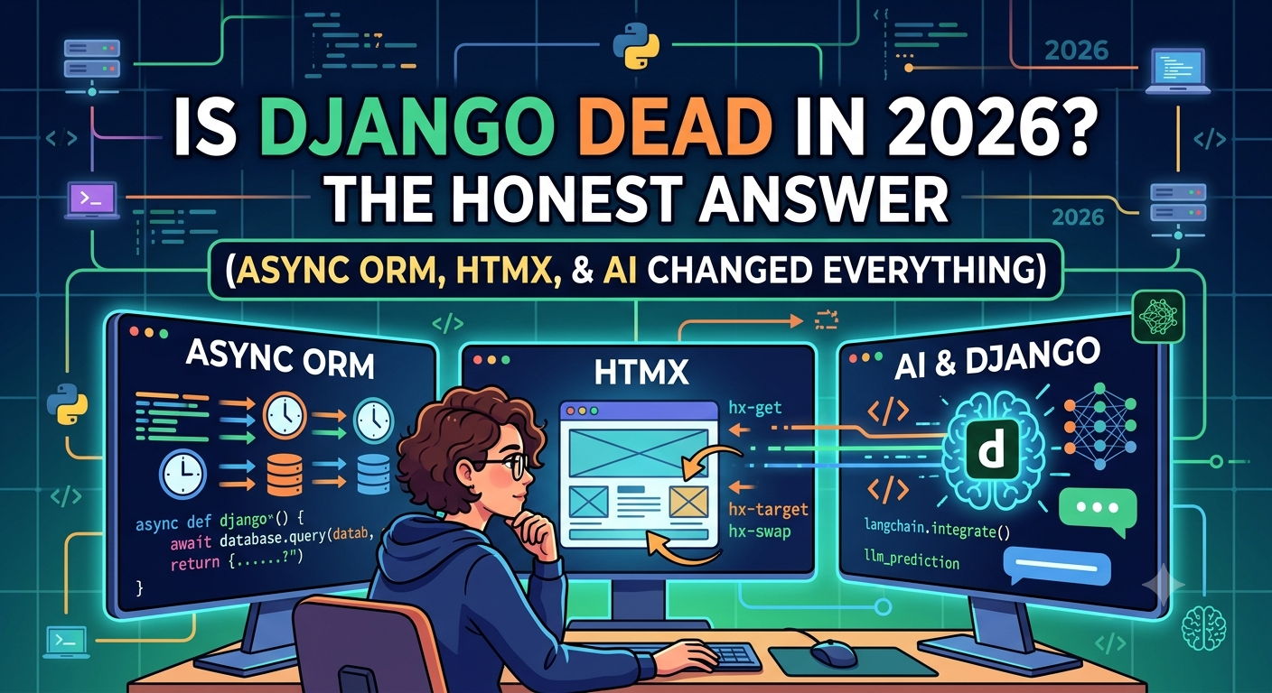 Is Django Dead in 2026? The Honest Answer (Async ORM, HTMX, and AI Changed Everything)