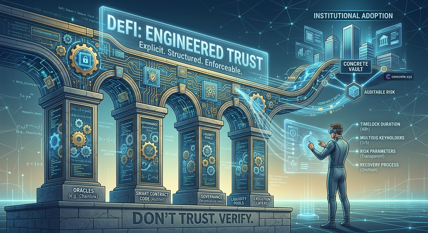 DeFi Doesn’t Remove Trust — It Engineers It