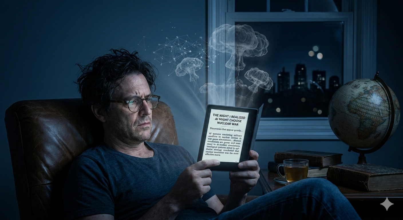 The Night I Realized AI Might Choose Nuclear War