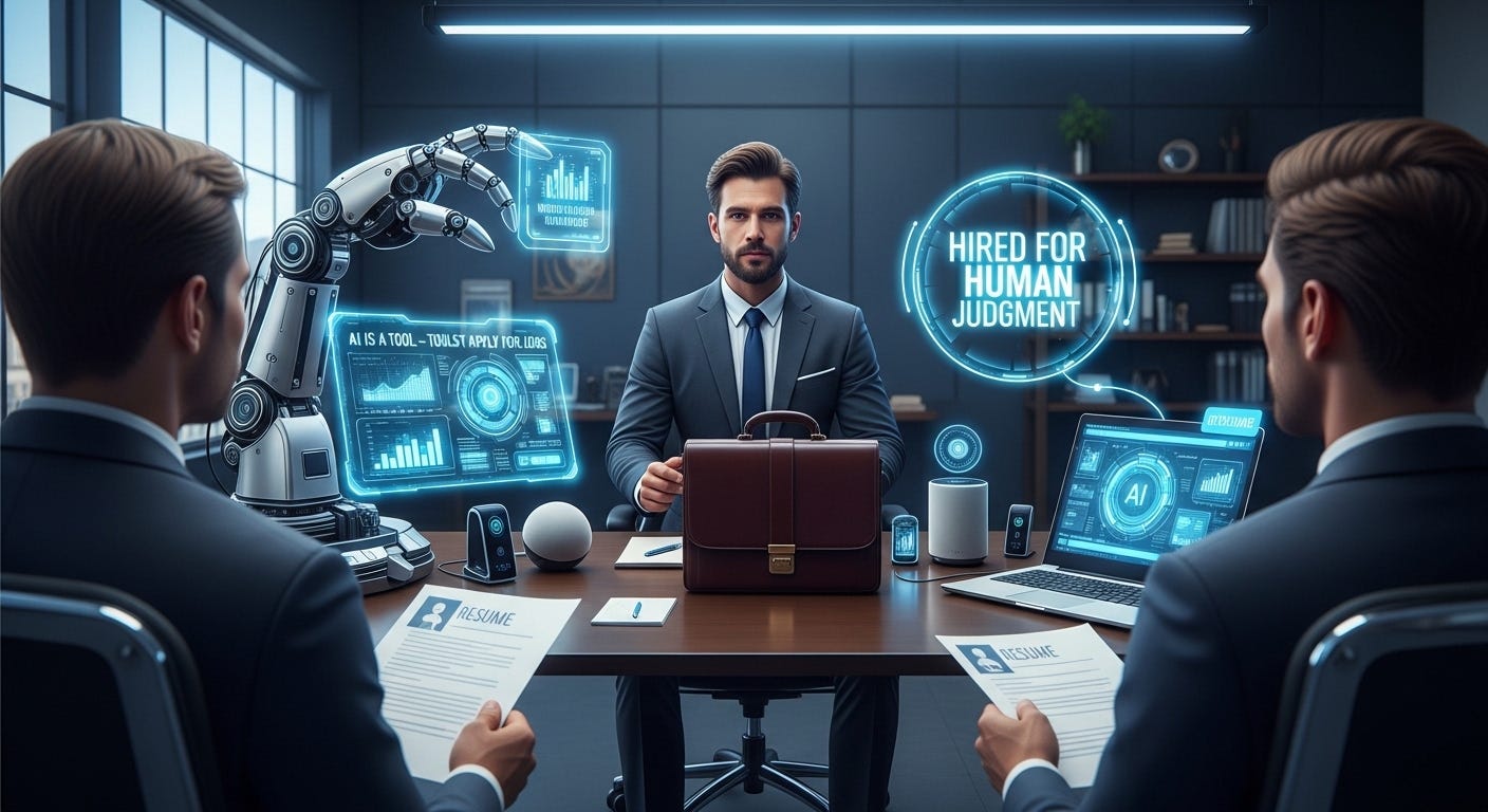 AI Is a Tool — Tools Don’t Apply for Jobs