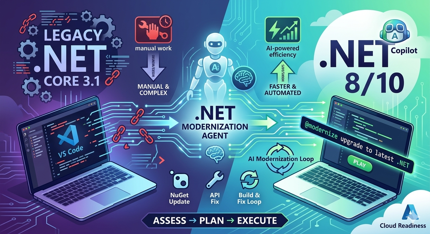 Modernize .NET Anywhere with GitHub Copilot: Faster Upgrades with AI (With Practical Example)