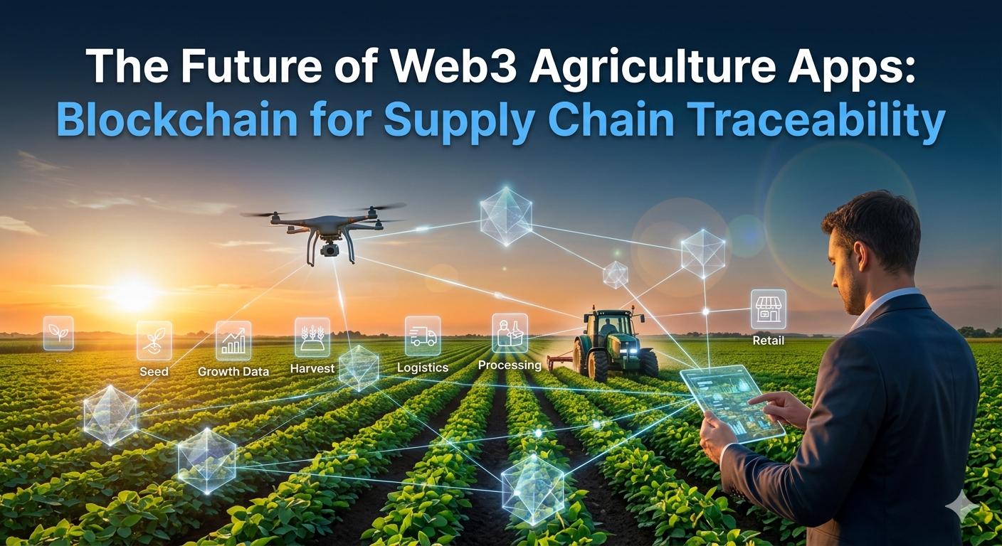 The Future of Web3 Agriculture Apps: Blockchain for Supply Chain Traceability