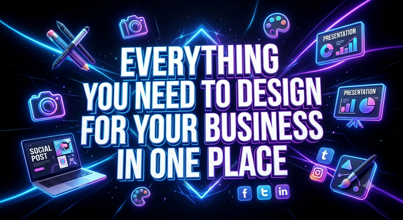 Everything You Need to Design for Your Business in One Place