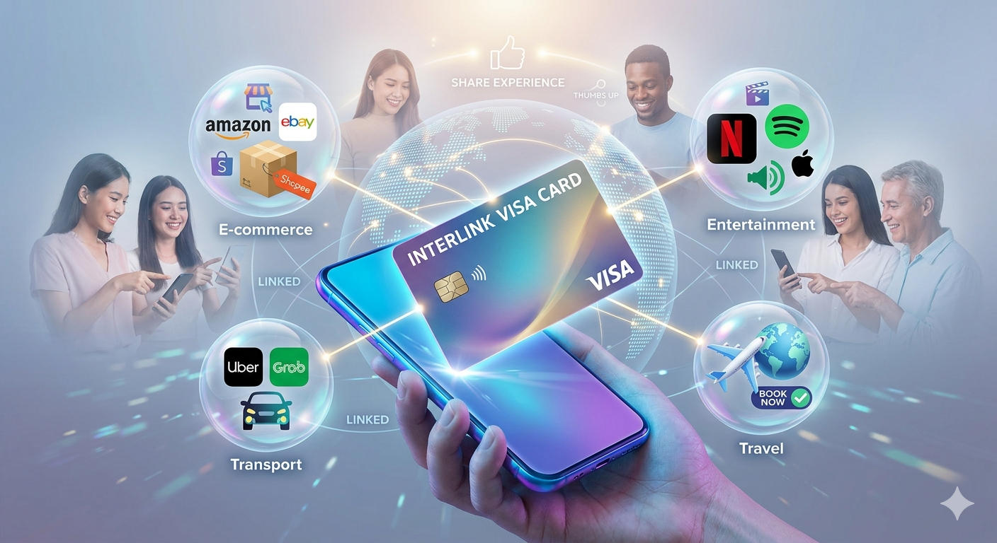 Unlock global access with the InterLink Visa Card!