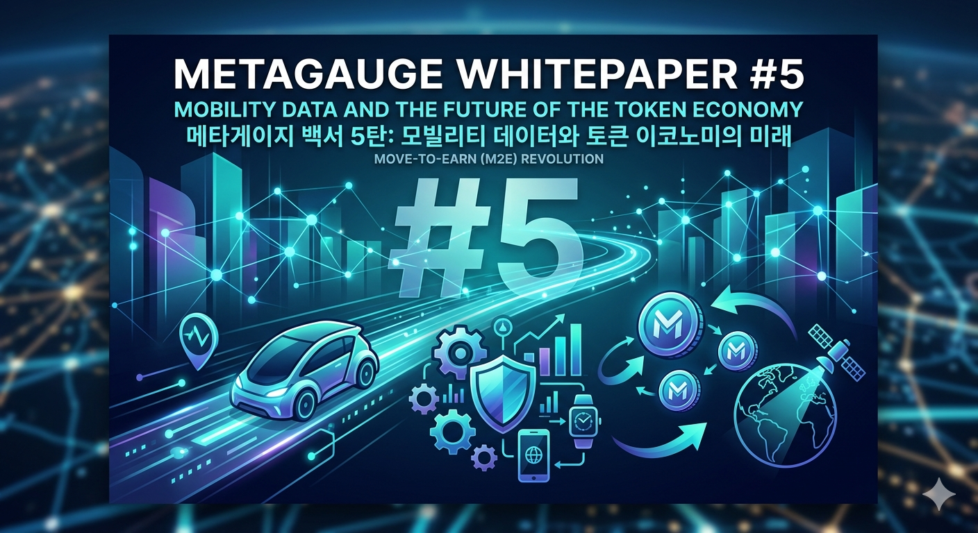 MetaGauge Whitepaper Vol. 5: Mobility Data and the Future of the Token Economy