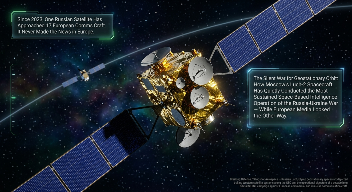 Since 2023 One Russian Satellite Has Approached 17 European Comms Craf Since 2023 One Russian Satellite Has Approached 17 European Comms Craf