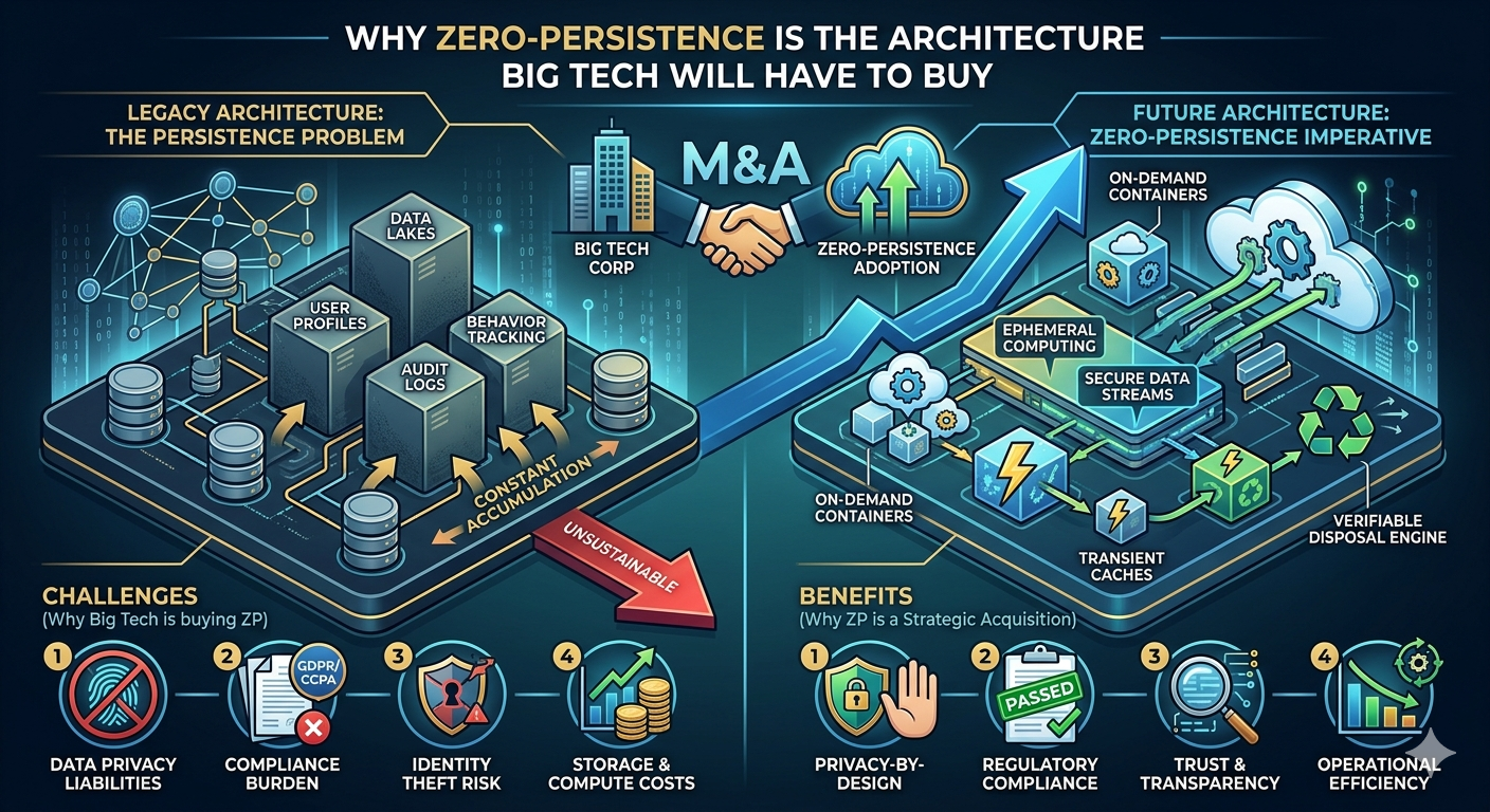 Part 8 | The Acquisition Argument: Why Zero-Persistence is the Architecture Big Tech Will Have to…