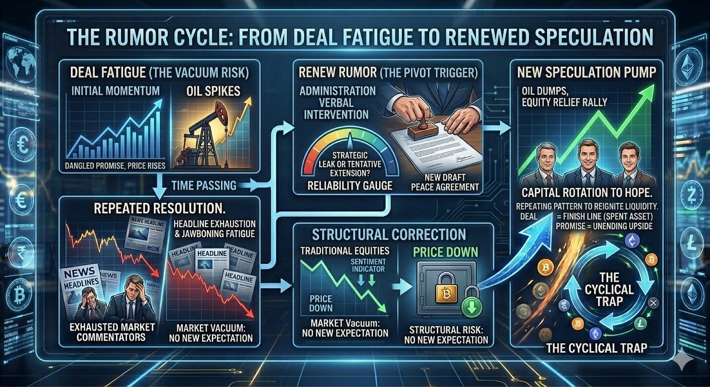 The Perpetual Rumor: How the US Administration is Trading the Narrative Vacuum for All-Time Highs