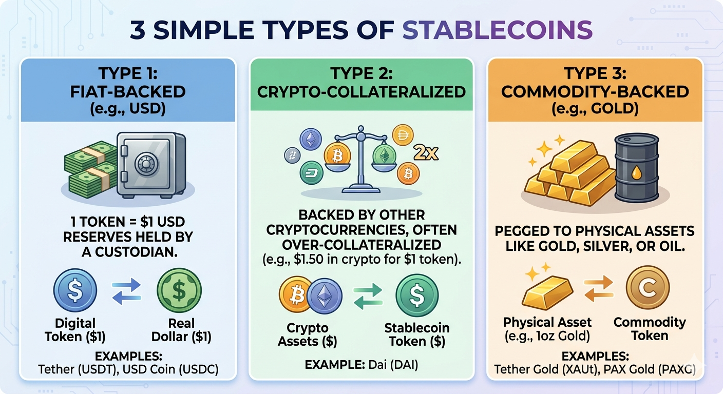 Stablecoins Expained: The Digital Dollars Powering the Future of Money