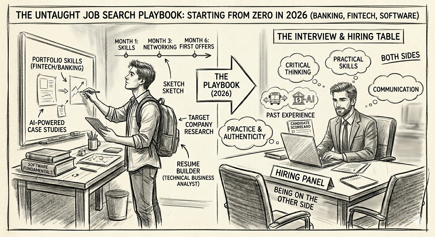 How I’d Land My First Job in Banking, Fintech, or Software If I Were Starting From Zero in 2026