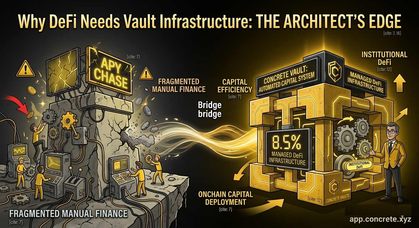 The Architect’s Edge: Why DeFi Needs Vault Infrastructure
