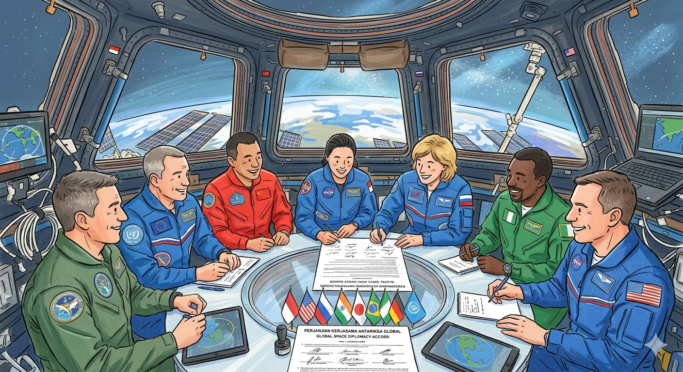 An International Relations Student & Her World of Outer Space