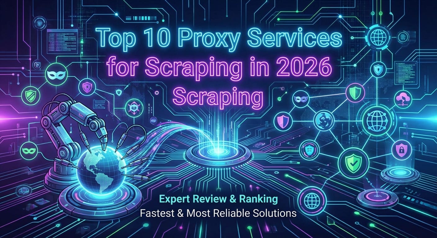 Top 10 Proxy Services for Scraping in 2026: Price & Functional Comparison