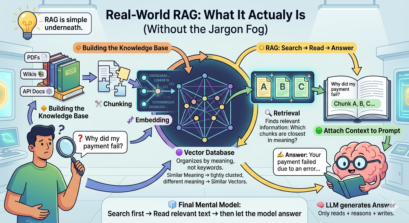 Inside RAG: How AI Actually “Looks Things Up” Before Answering