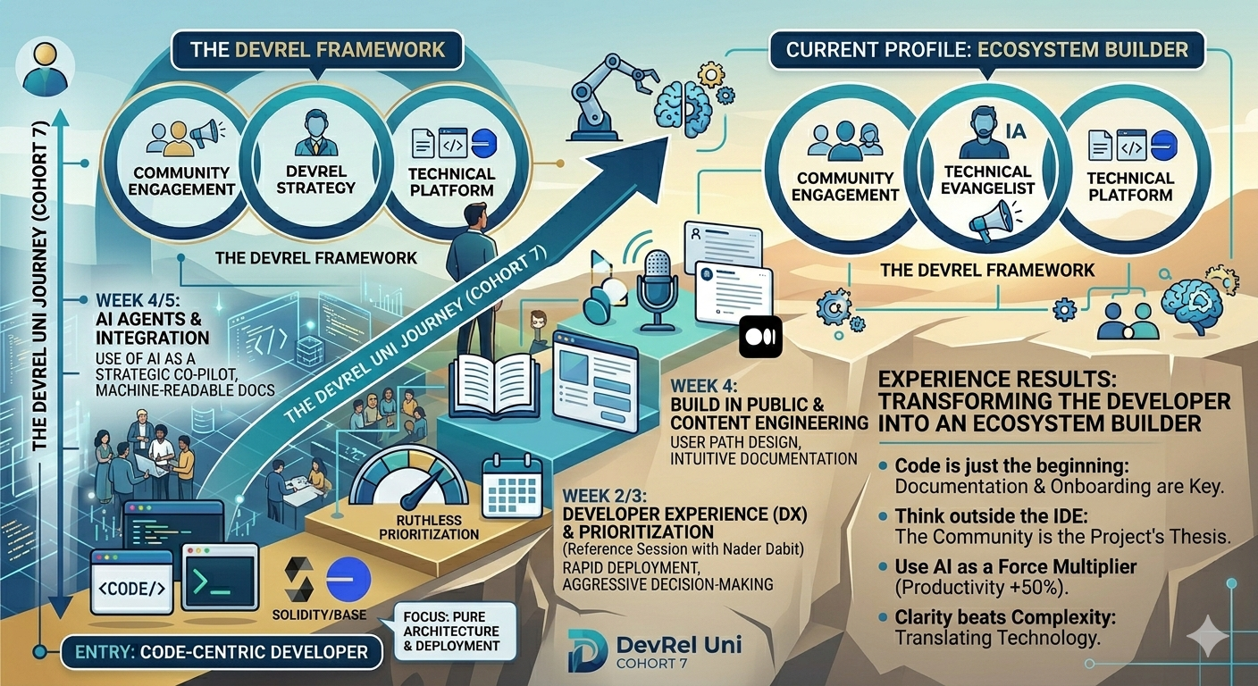 Code is Cheap, Experience is Everything: My Journey Through DevRel Uni Cohort 7