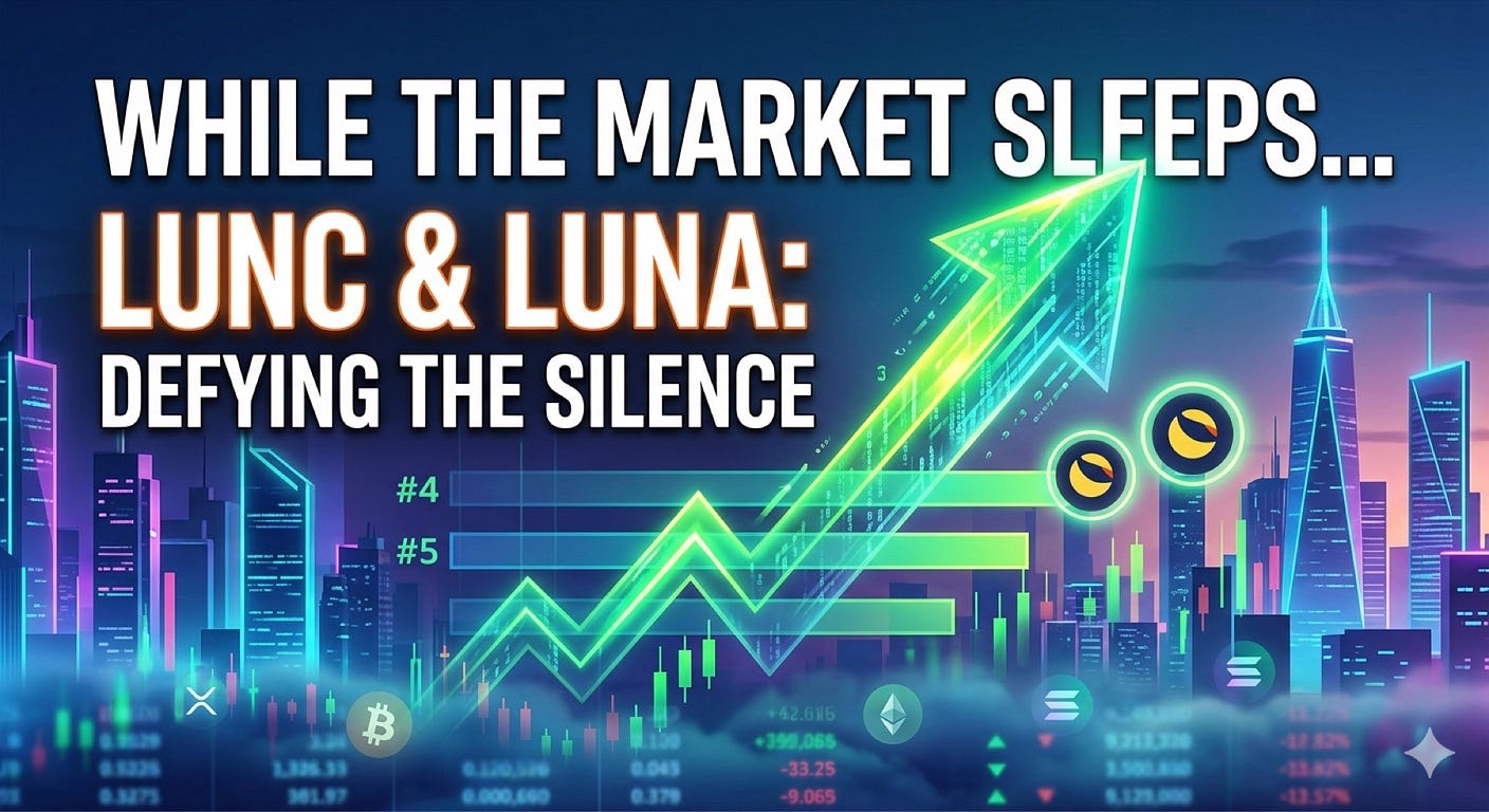 Why $LUNC and $LUNA are Defying Today’s 「Ghost Town」 Crypto Market