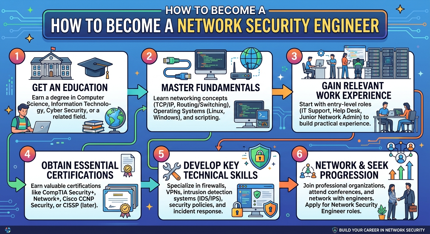 How to Become a Network Security Engineer