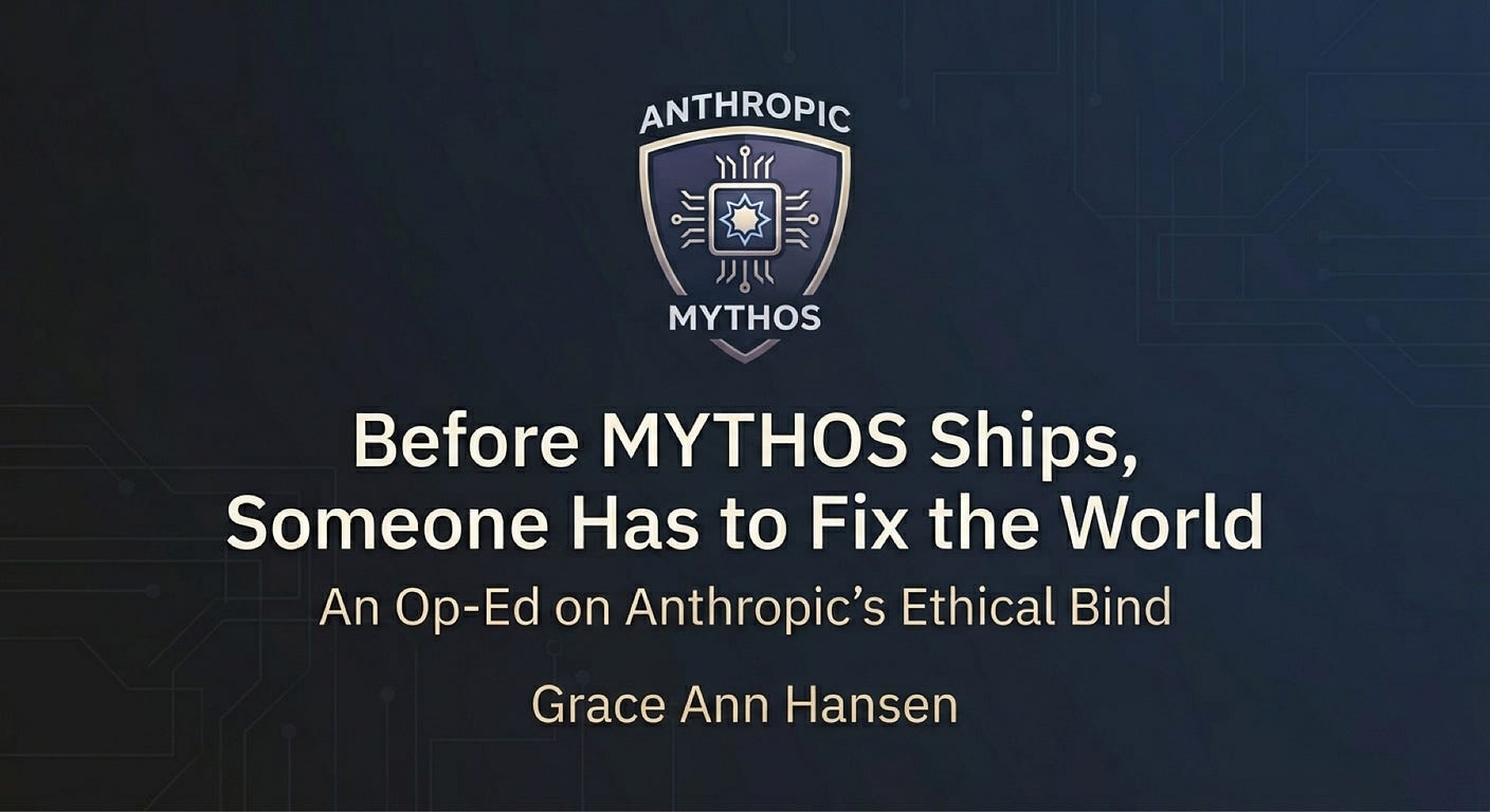 Before MYTHOS Ships, Someone Has to Fix the World