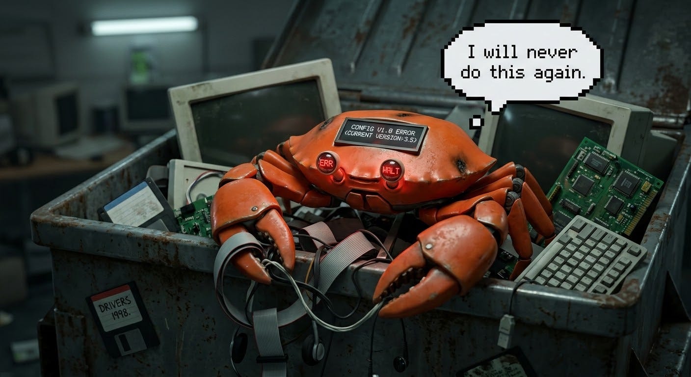 The “I Trust You” Trap: My Brief, Chaotic Romance with OpenClaw