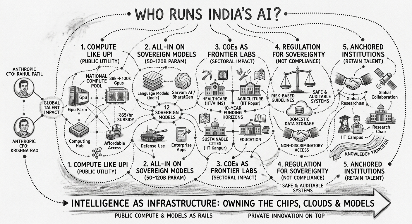 Two Indians Run Anthropic. The Question Is: Who Runs India’s AI?