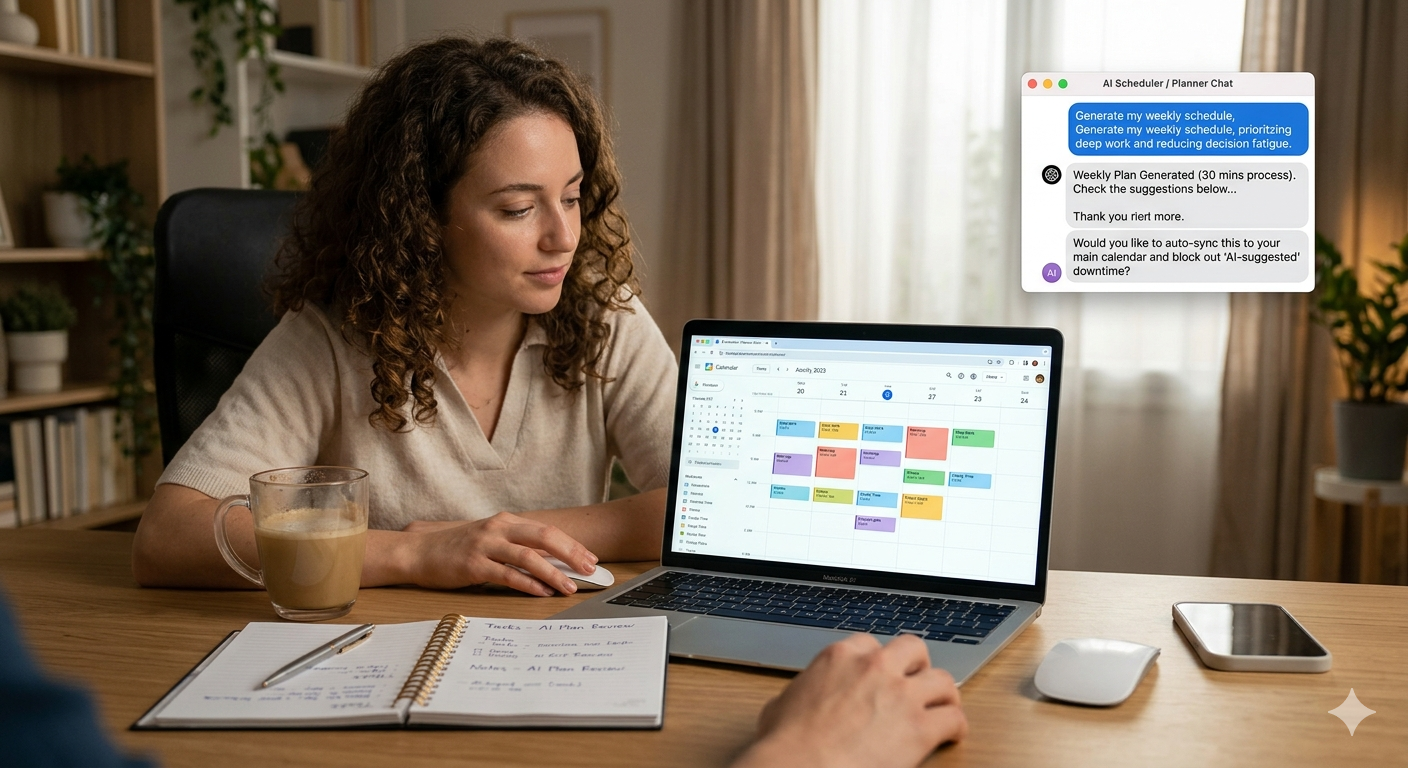 How I Use AI to Plan My Week in 30 Minutes