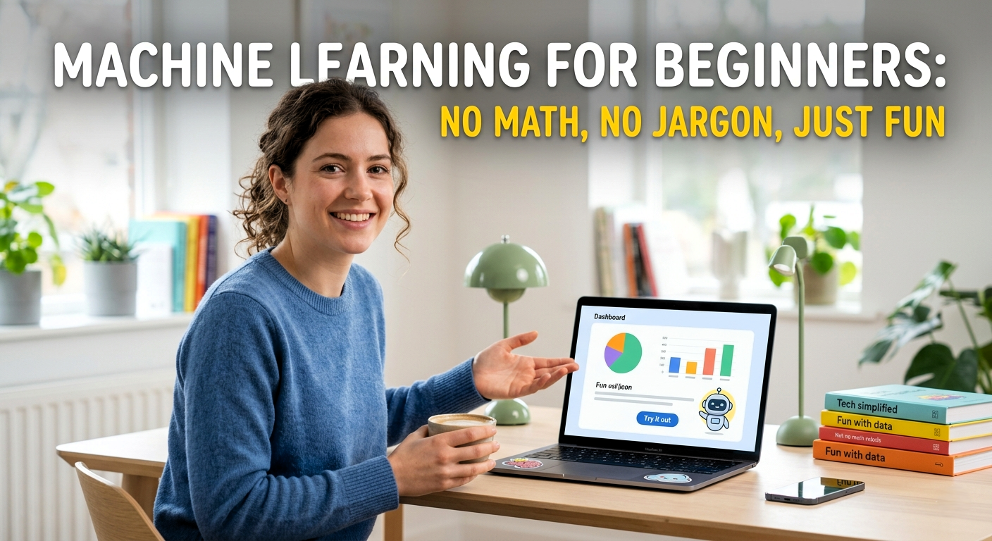 Machine Learning: A fun beginner’s guide to how it works, types and real-world applications