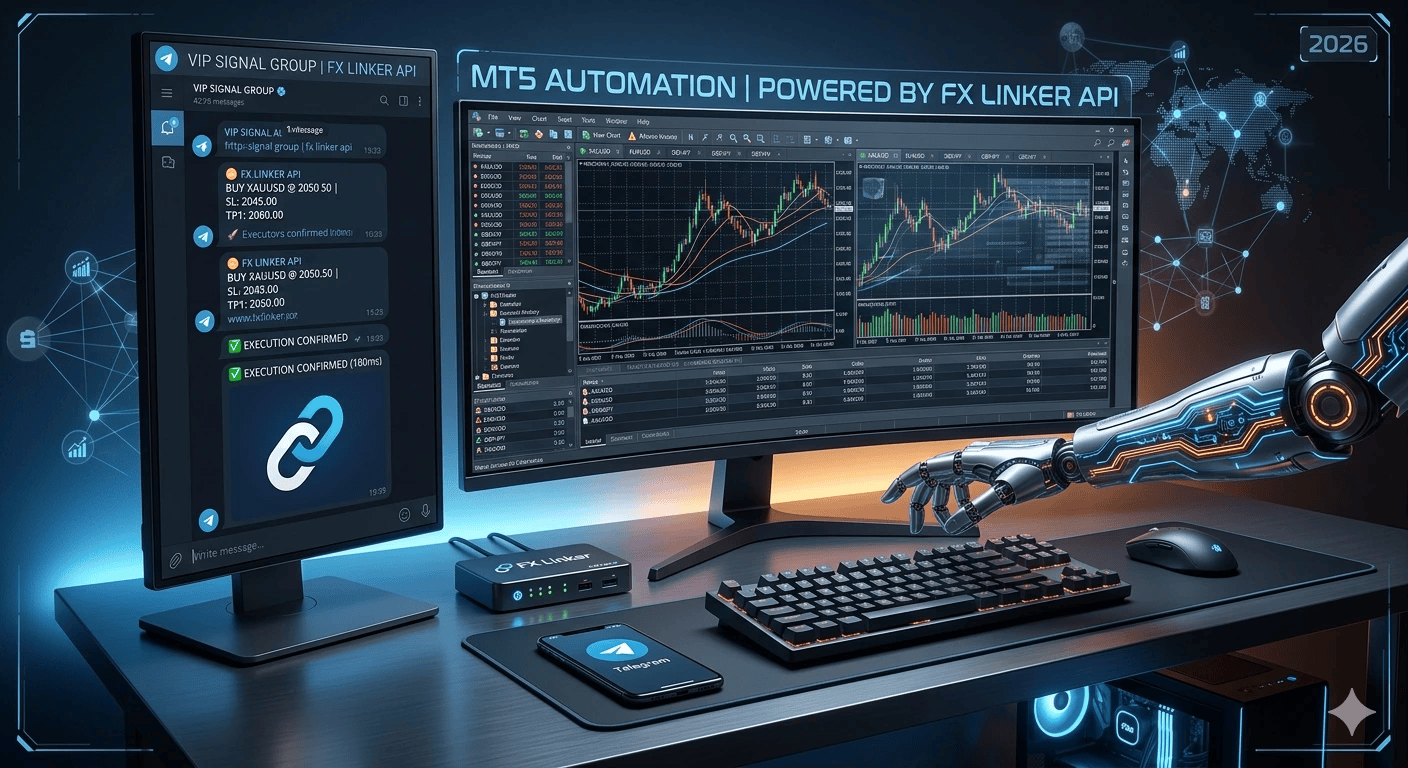 Pass the limits: How I Automated My Forex Trading via Telegram API