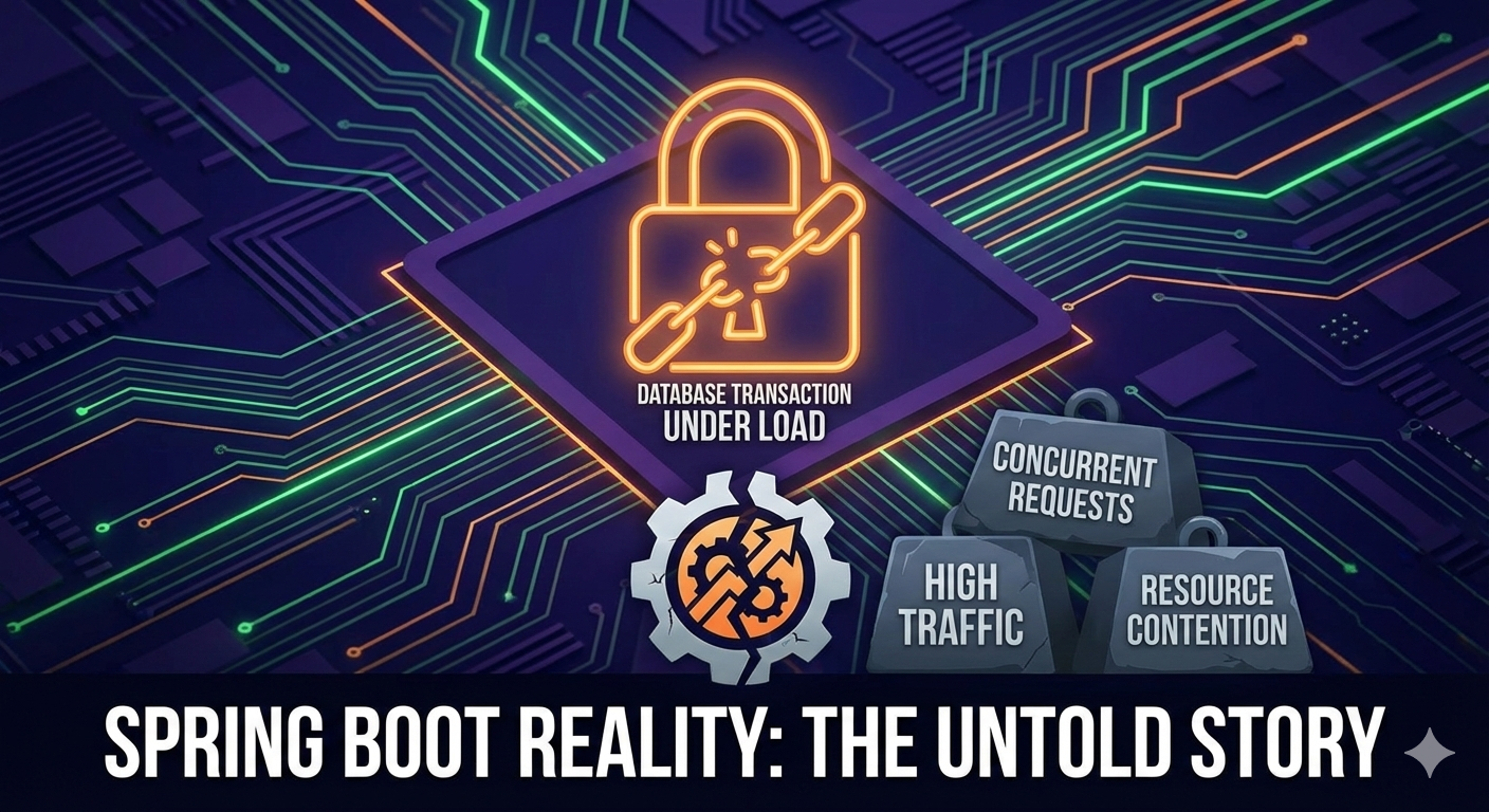 Why Database Transactions Lie Under Load (Spring Boot Reality)