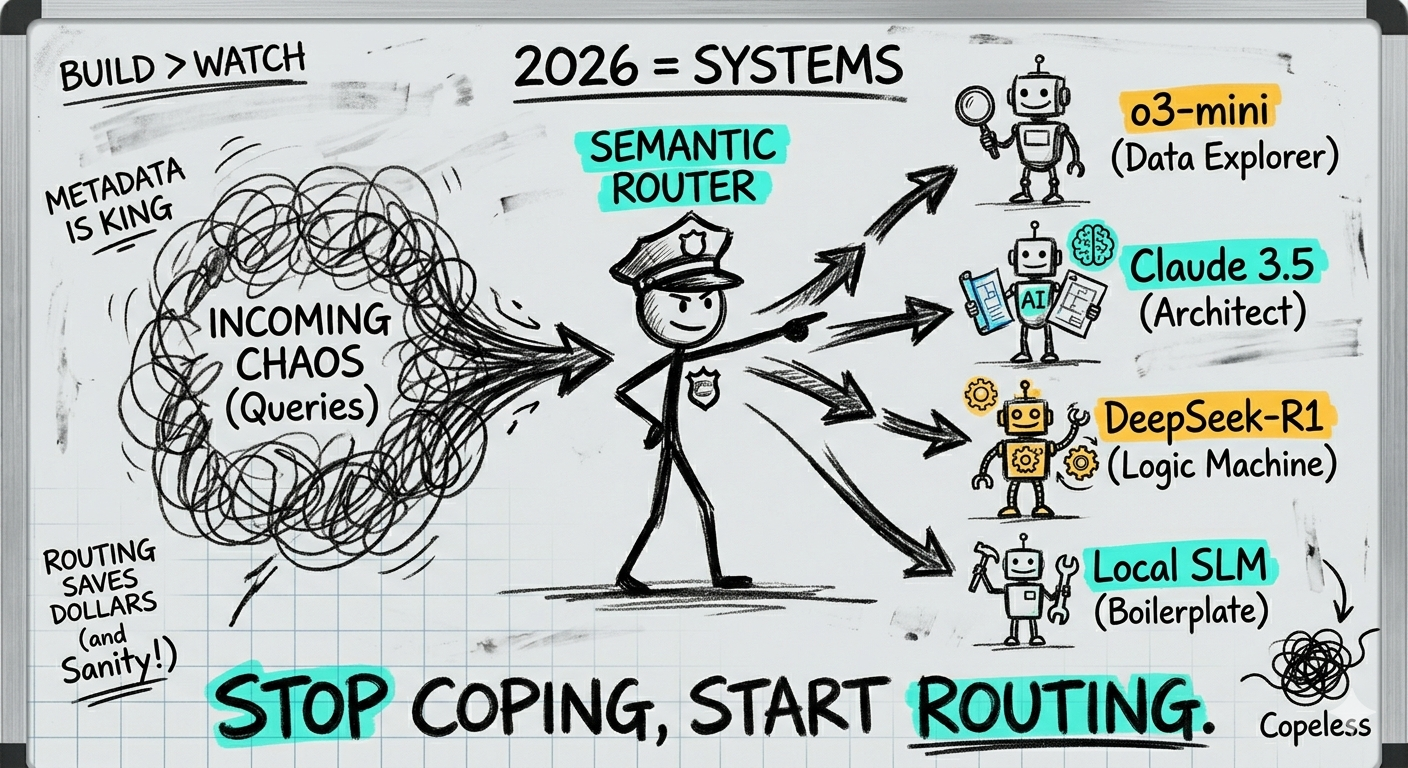 ️ The Traffic Cop of 2026: Why You Need a Semantic Router in Your Data Stack