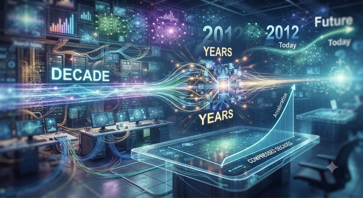 The AI Miracle Acceleration: How to Compress Decades into Years?