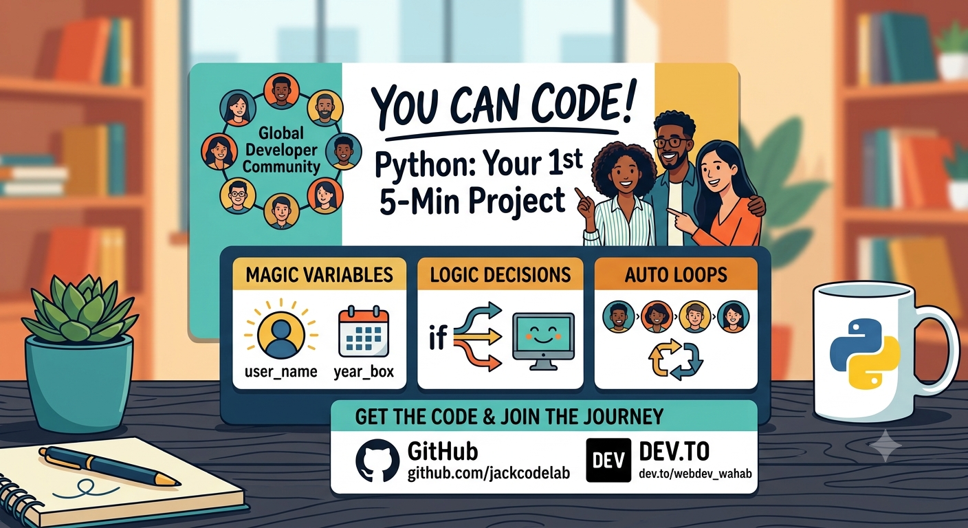 You Can Code: Writing Your First Python Project in 5 Minutes