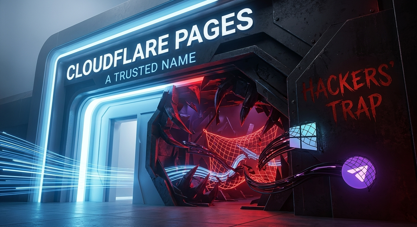 The Hackers Hiding Their Traps Behind a Free Cloudflare Page
