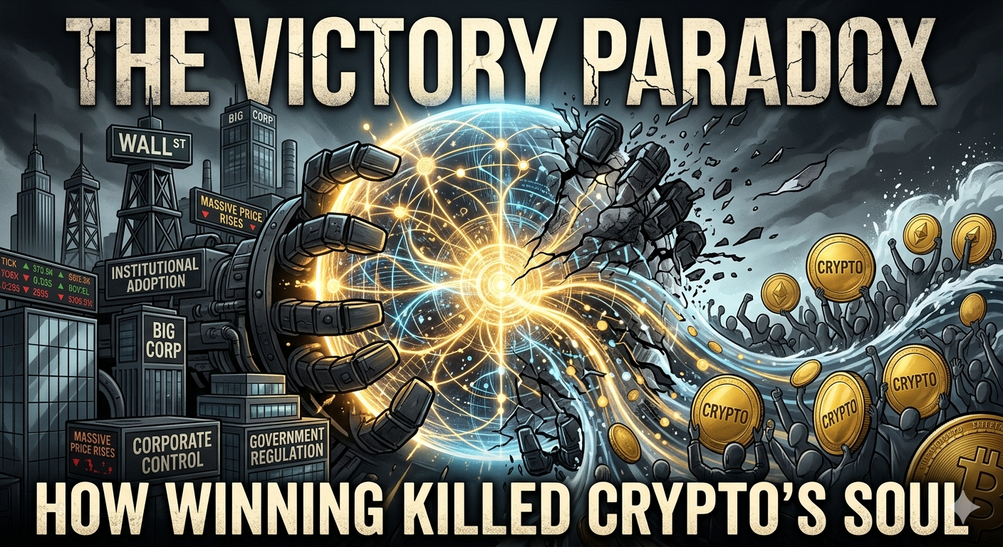The Victory Paradox: How Winning Killed Crypto’s Soul