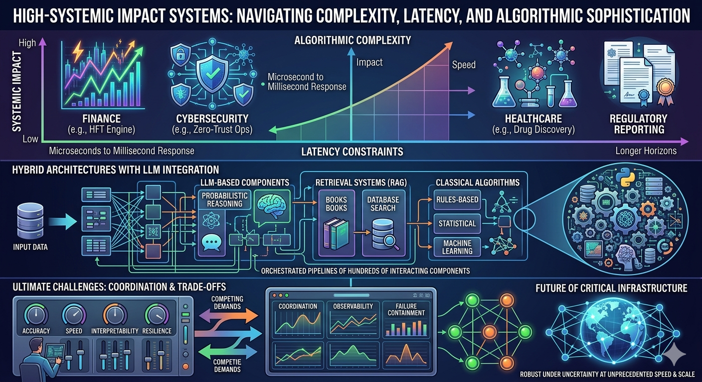 Architecting High-Criticality Systems: From Financial Infrastructure to LLM-Driven Intelligence