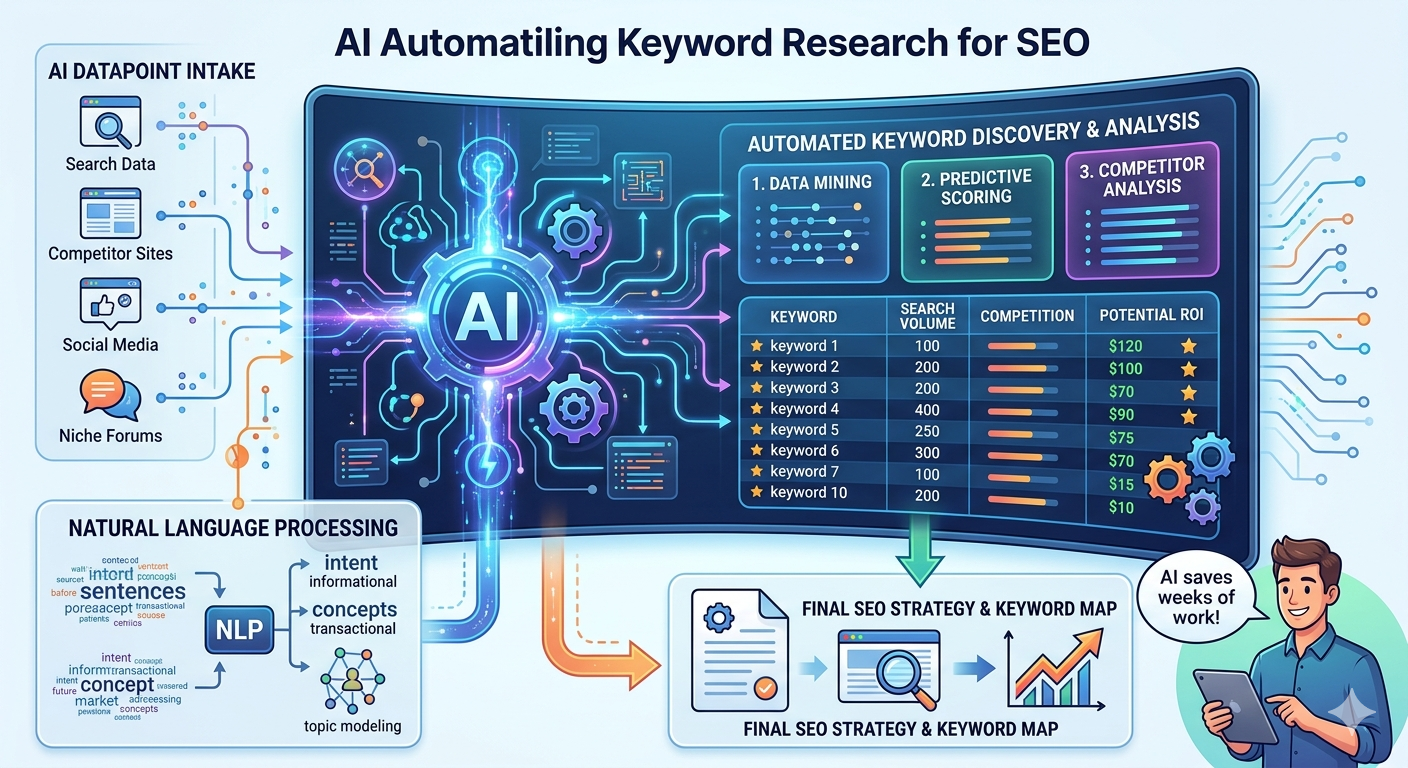 How AI Can Automate Keyword Research for SEO