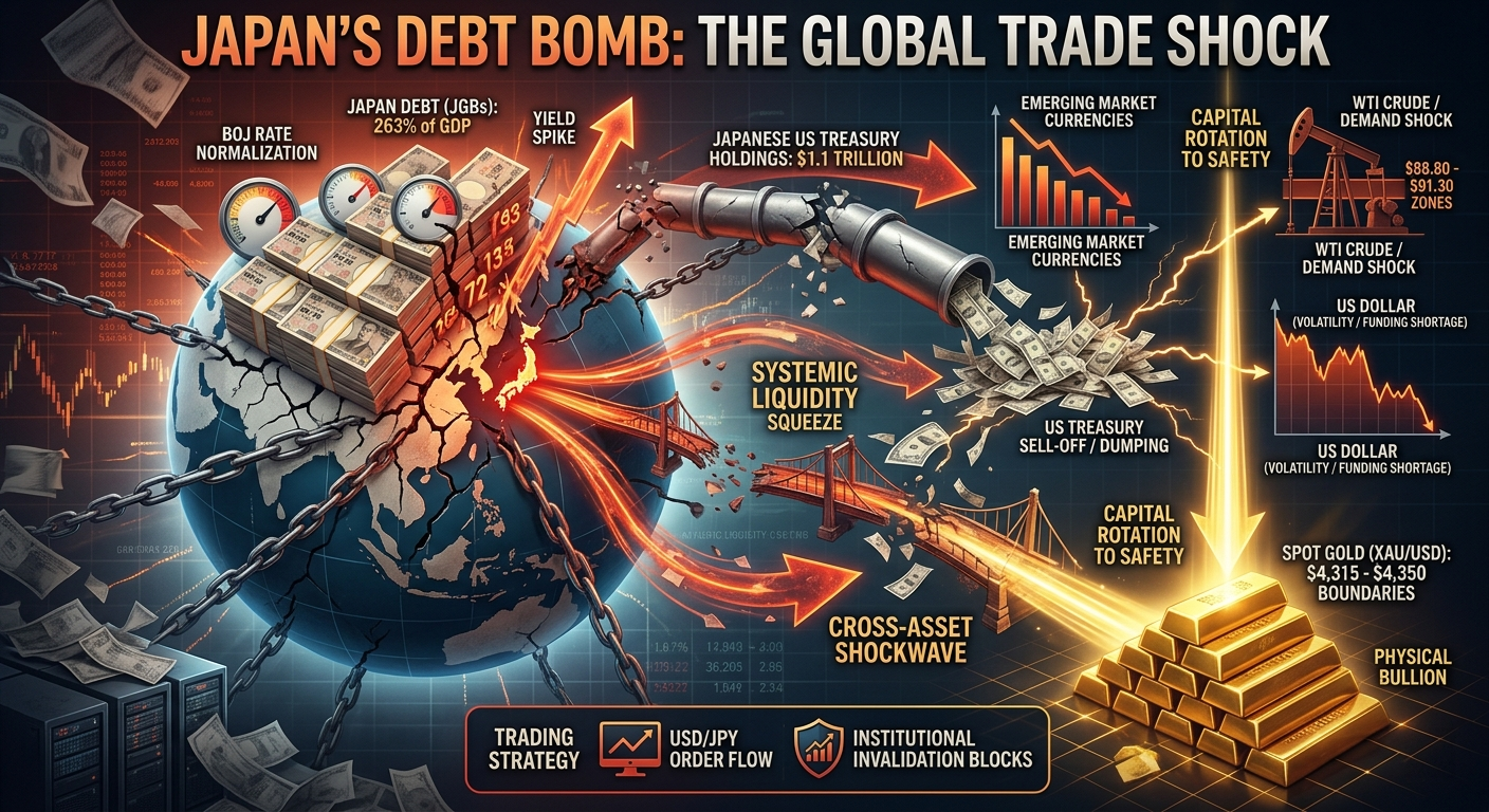 Japan’s Debt Bomb: The Trade That Could Shock Every Market Simultaneously