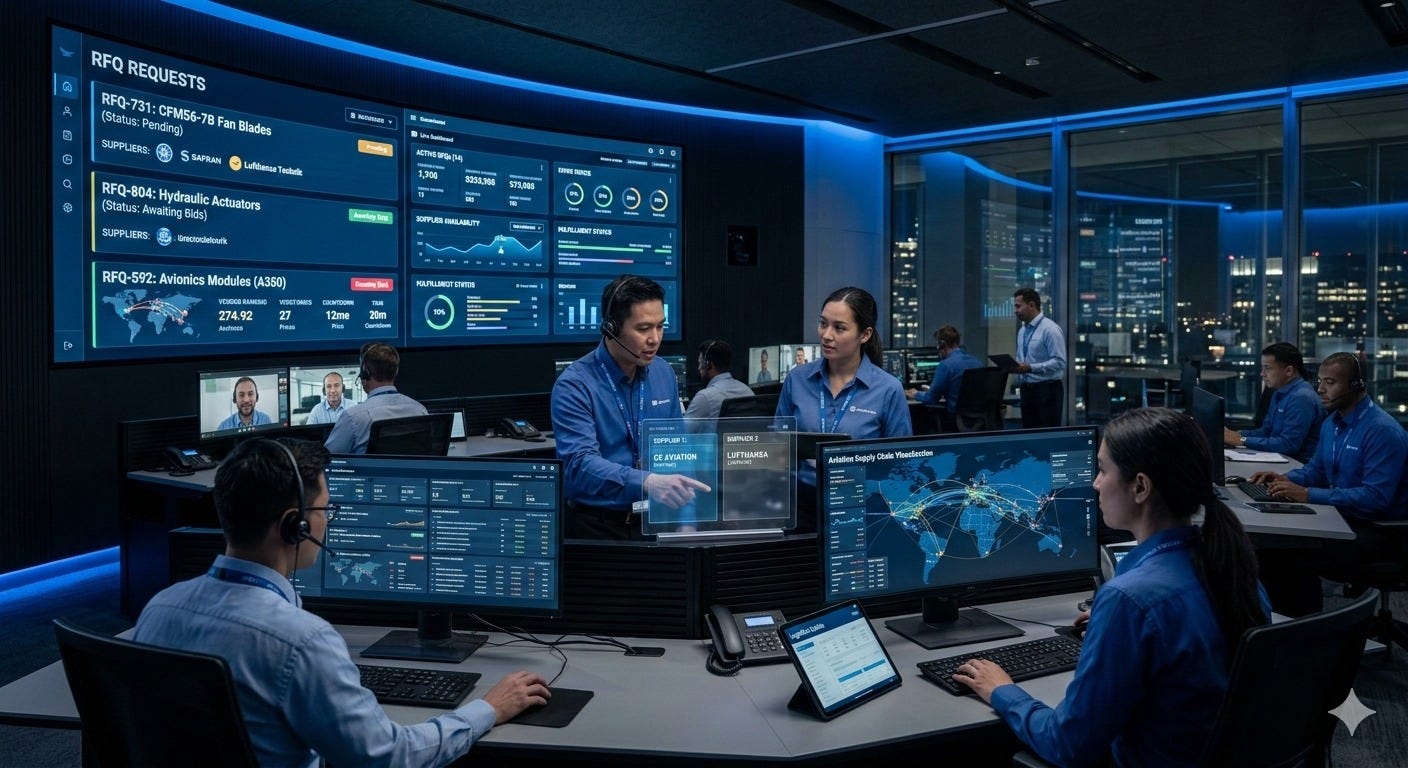 Why Manual RFQ Workflows Create Hidden Risk in Aviation Procurement
